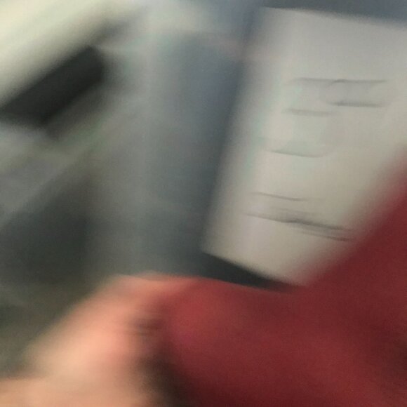 DROMEDARIS Womens Ankle Boots Red Leather Made Portugal Size 6.5/37 - Picture 11 of 11